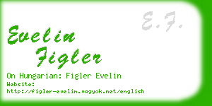 evelin figler business card